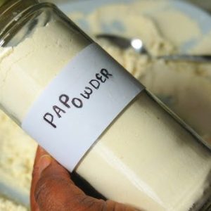 Creamy pap powder